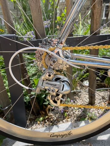 Gebrauchtes Francesco Moser Custom Campagnolo Mirage 1989 Road & Gravel, Violett — Bild 4 von 9