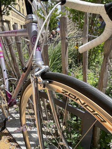 Gebrauchtes Francesco Moser Custom Campagnolo Mirage 1989 Road & Gravel, Violett — Bild 6 von 9