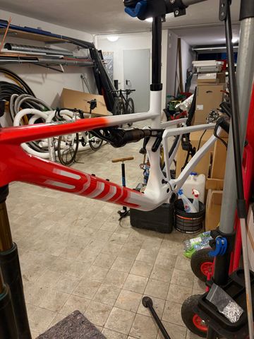 Used BMC Fourstroke 01 LTD 2024 Frameset 2024 Mountainbike, Red, 29 — image 3 of 5