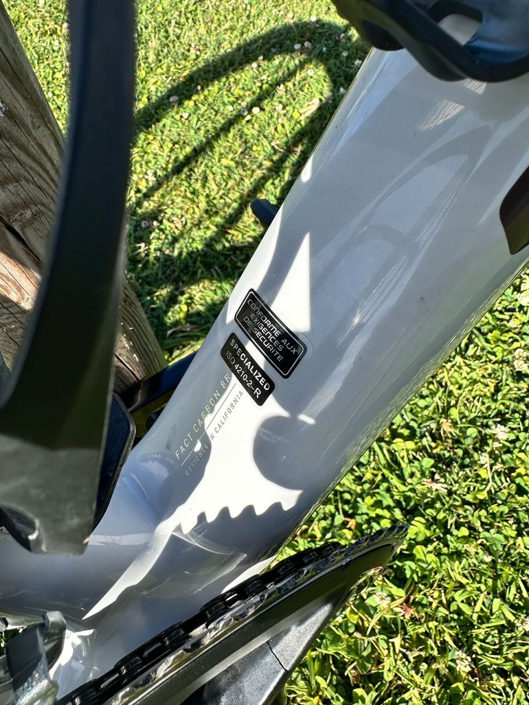Specialized Diverge Base Carbon 2021 Frameset 2021 Road & Gravel usato, Grigio chiaro — immagine 5 di 5