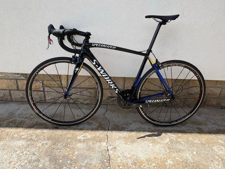 Gebrauchtes Specialized Tarmac SRAM Red 2014 Road & Gravel, Schwarz — Bild 2 von 8