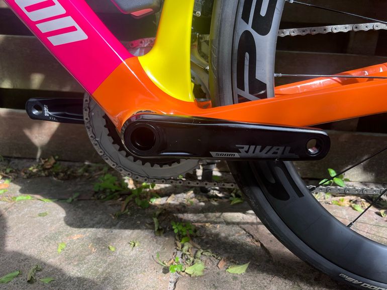 Gebrauchtes Lightcarbon Custom SRAM Rival eTap AXS 2026 Road & Gravel, Weiß — Bild 24 von 26