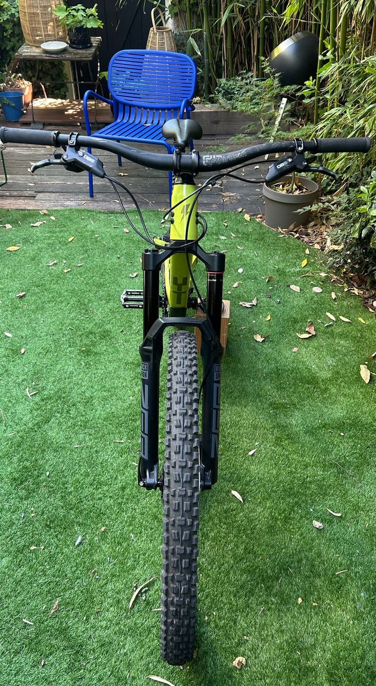 Gebrauchtes YT Custom SRAM NX Eagle 2024 Mountainbike, Grün — Bild 13 von 14