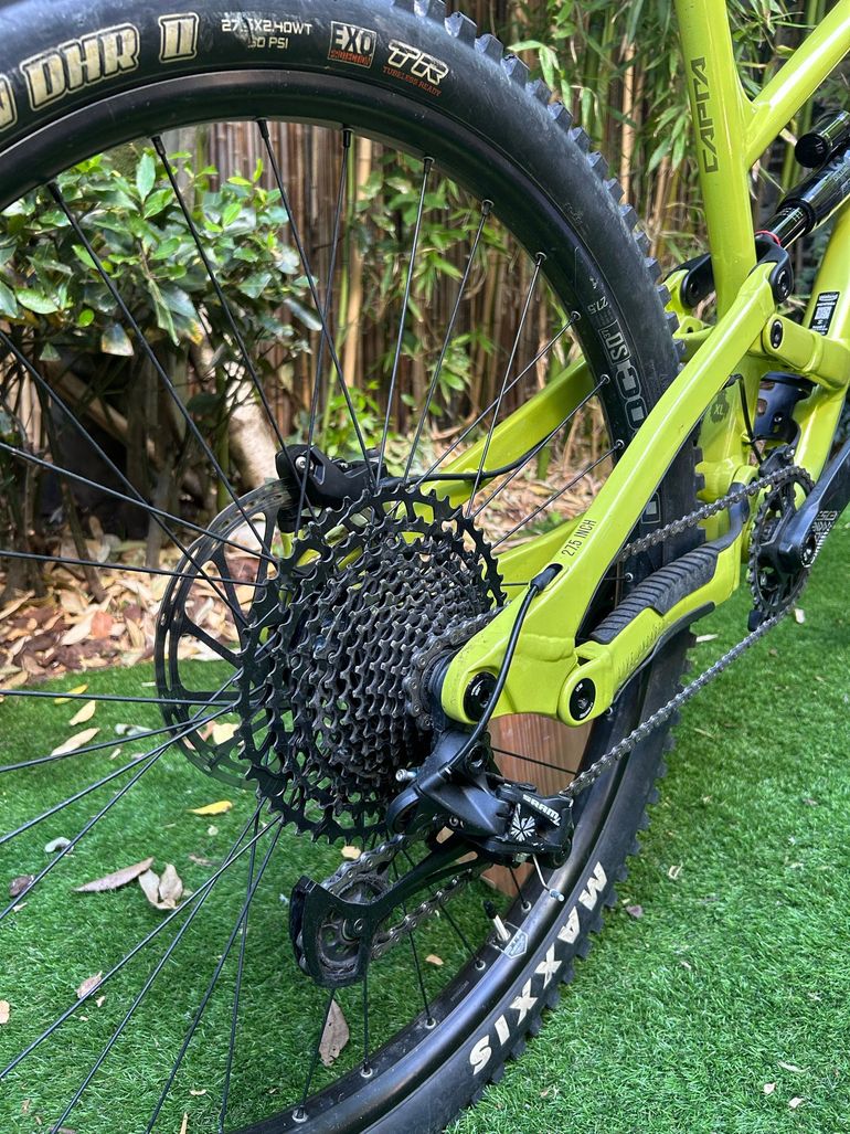 Gebrauchtes YT Custom SRAM NX Eagle 2024 Mountainbike, Grün — Bild 10 von 14