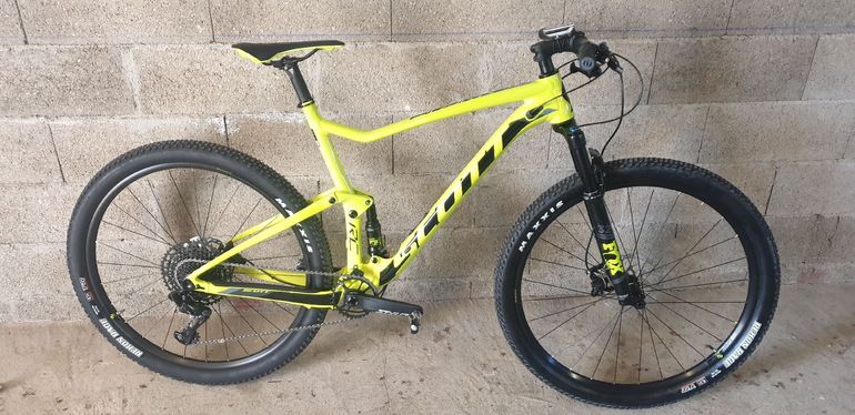 Used Scott Spark Shimano XTR 2019 Mountainbike, Orange, 29 — image 2 of 3