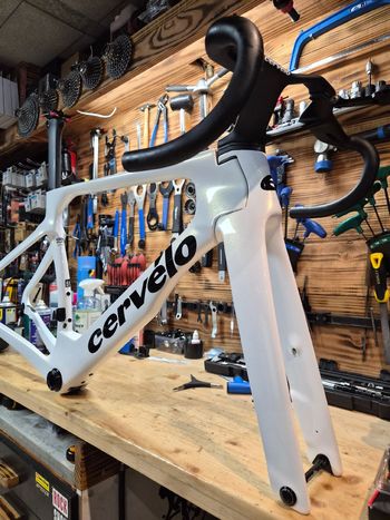Used Cervélo S5 Frameset 2026 Frameset 2026 Road & Gravel, White — image 2 of 4