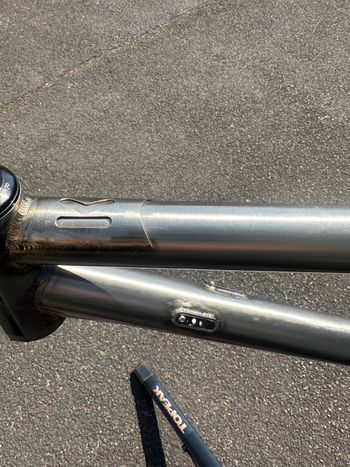 Used Kingdom Custom Frameset 2020 Mountainbike, Light Gray — image 3 of 5