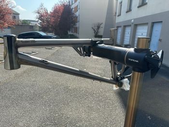 Used Kingdom Custom Frameset 2020 Mountainbike, Light Gray — image 2 of 5