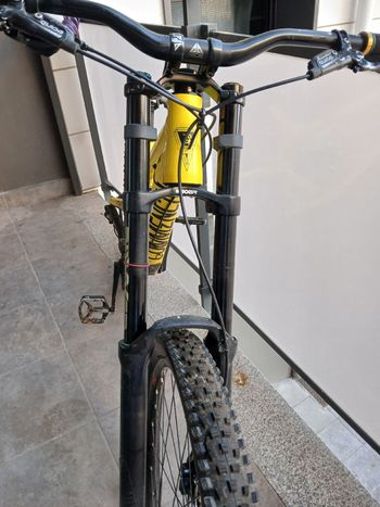 Used Commencal Custom SRAM X01 Eagle AXS 2021 Mountainbike, Black — image 3 of 6