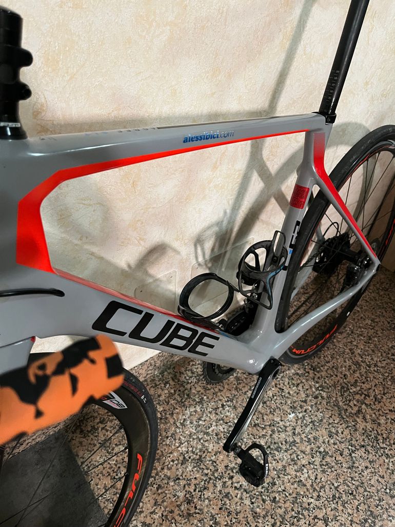 CUBE agree C:62 SLT Disc 2016 2016 Road & Gravel usato, Grigio chiaro — immagine 3 di 9