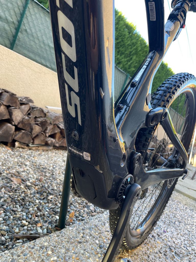 Used Scott ERide Shimano Deore XT 2024 Mountainbike, Black — image 10 of 11