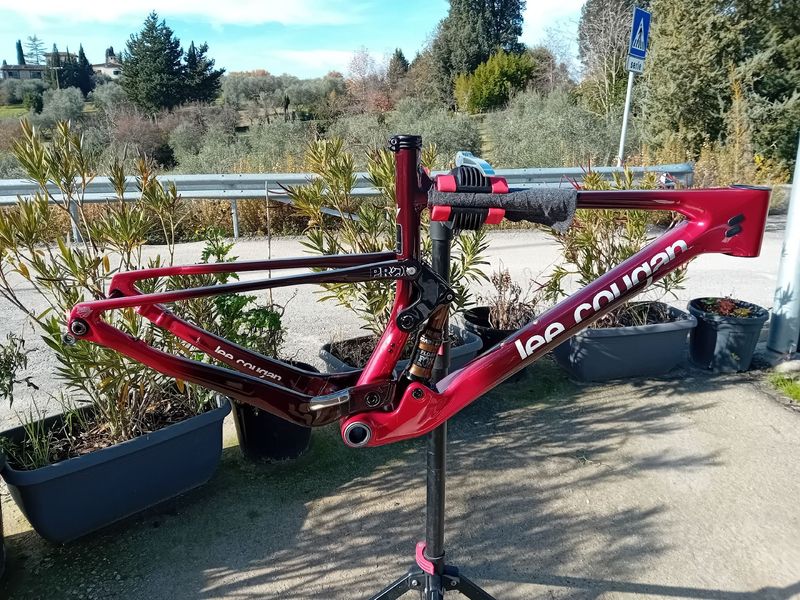 Brugt Lee Cougan Crossfire 428 Frame Kit 2023 Frameset 2023 MTB