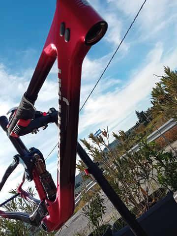 Used Lee Cougan Crossfire 428 Frame Kit 2023 Frameset 2023 Mountainbike, Red, 29 — image 4 of 5