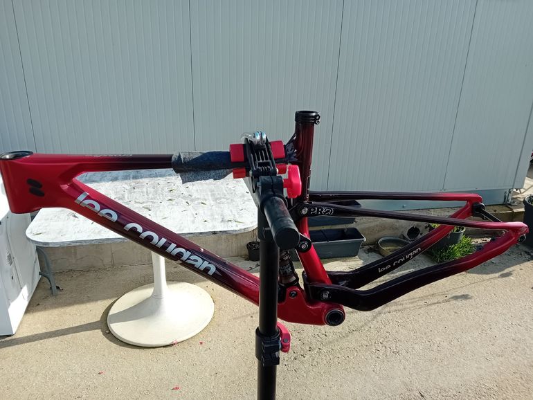Käytetty Lee Cougan Crossfire 428 Frame Kit 2023 Frameset 2023 Mountainbike — kuva 2 / 5