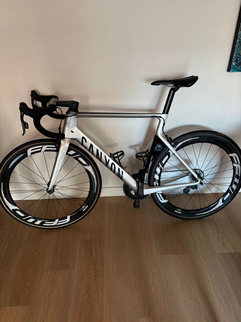 Used Canyon Aeroad SRAM Red eTap AXS 2017 Road & Gravel, Light Gray — image 2 of 3