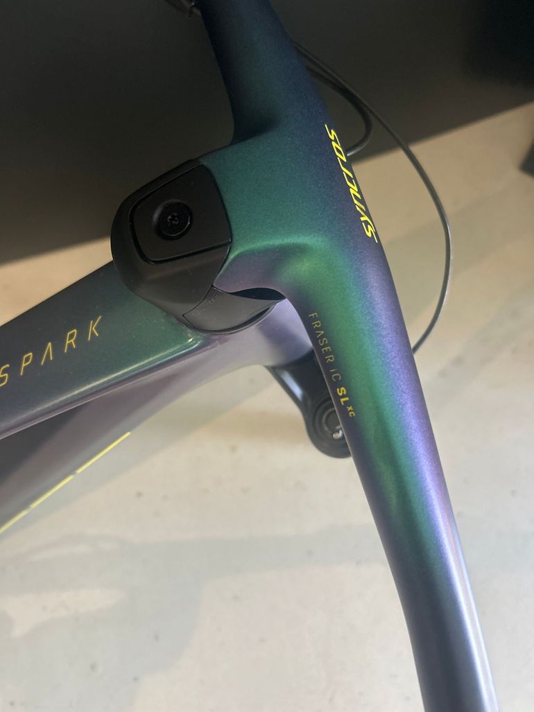 Brugt Scott Spark RC World Cup HMX Frame+Fork 2024 Frameset 2024 Mountainbike — billede 6 af 9