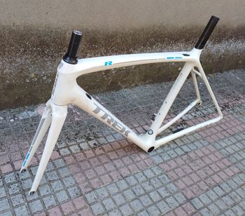 Used Trek Émonda SLR Frameset 2018 Frameset 2018 Road & Gravel, White — image 2 of 21
