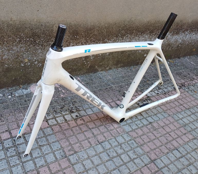 Used Trek Émonda SLR Frameset 2018 Frameset 2018 Road & Gravel, White — image 2 of 21