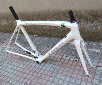 Used Trek Émonda SLR Frameset 2018 Frameset 2018 Road & Gravel, White — image 10 of 21