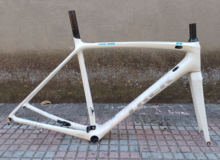 Used Trek Émonda SLR Frameset 2018 Frameset 2018 Road & Gravel, White — image 18 of 21