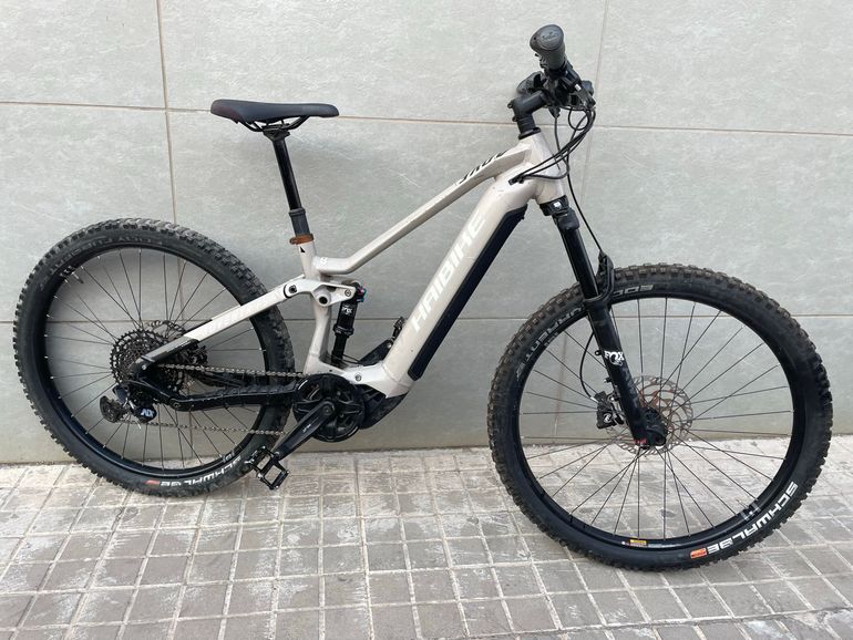 Gebrauchtes Haibike Adventr SRAM NX Eagle 2022 Mountainbike, Hellgrau — Bild 2 von 16