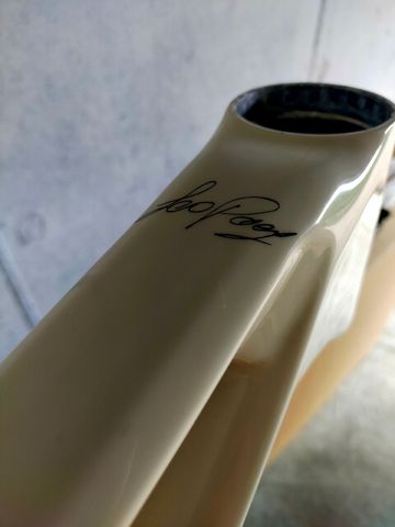 Used Lee Cougan Custom Frameset 2023 Mountainbike, White — image 3 of 6