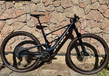 Used Scott Spark SRAM XX1 Eagle AXS 2022 Mountainbike, Blue — image 1 of 6