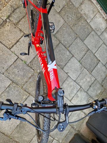 Gebrauchtes Canyon Exceed Shimano Deore 2022 Mountainbike, Rot — Bild 7 von 9