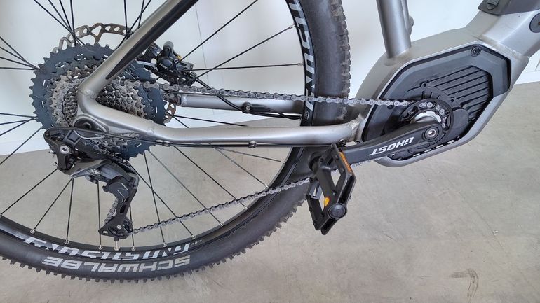 Used Ghost Hybride Shimano Deore XT 2021 Mountainbike, Light Gray — image 3 of 15