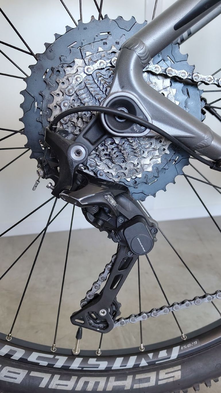 Used Ghost Hybride Shimano Deore XT 2021 Mountainbike, Light Gray — image 4 of 15