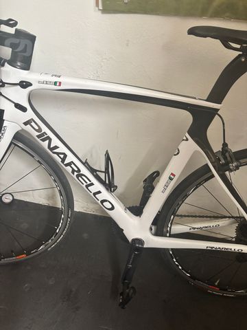 Used Pinarello Gan T700 2017 Road & Gravel, White — image 6 of 13
