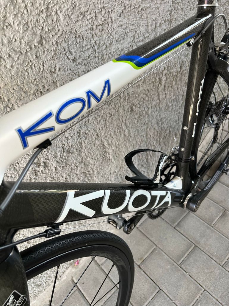 Used Kuota Kom Shimano Dura Ace 2019 Road & Gravel, Black — image 9 of 10
