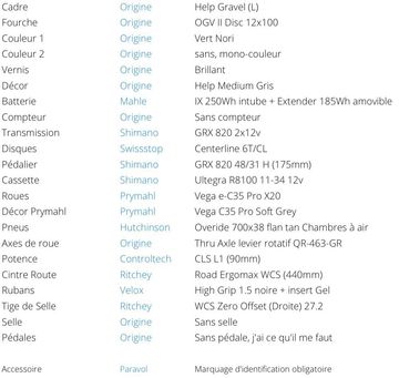 Used Origine Help Shimano GRX 2024 Road & Gravel, Green — image 9 of 9