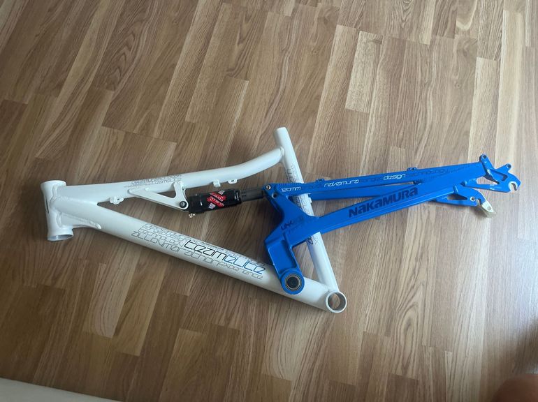 Used Nakamura Custom Frameset 2012 Mountainbike, White — image 2 of 6