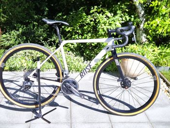 Rose BACKROAD Force eTAP AXS 2019 2019 Road & Gravel usato, Grigio chiaro — immagine 2 di 5