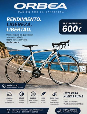 Używany Orbea Orca Shimano Tiagra 2014 Road & Gravel