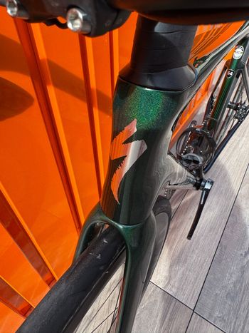 Specialized Tarmac Shimano Dura Ace 2021 Road & Gravel usato, Verde — immagine 7 di 10