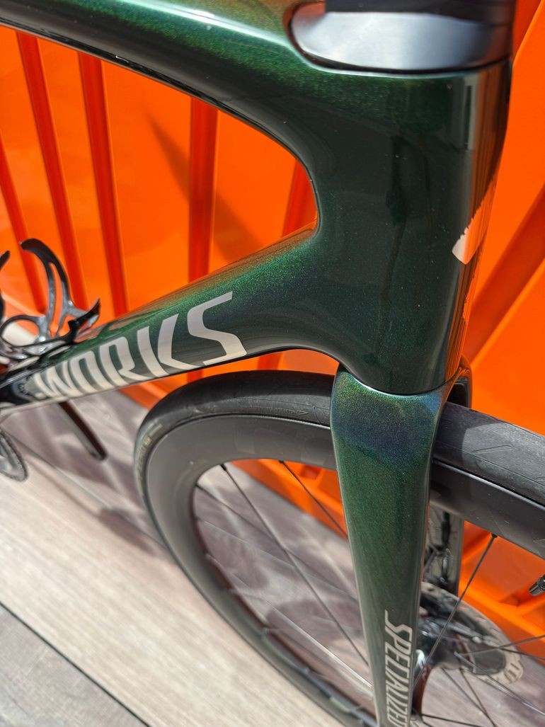 Specialized Tarmac Shimano Dura Ace 2021 Road & Gravel usato, Verde — immagine 10 di 10