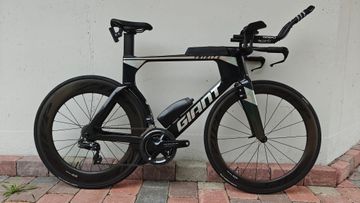 Brugt Giant Trinity Advanced Pro 2022, Di2, Powermeter, Sync Erg Extensions 2022 Road & Gravel — billede 2 af 18