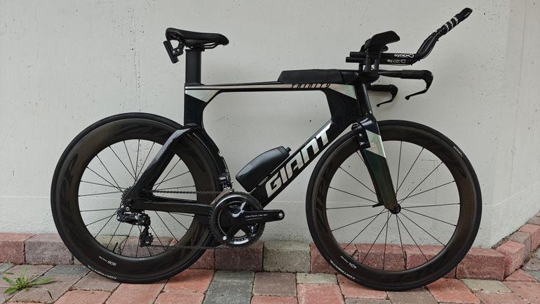 Brugt Giant Trinity Advanced Pro 2022, Di2, Powermeter, Sync Erg Extensions 2022 Road & Gravel — billede 2 af 18