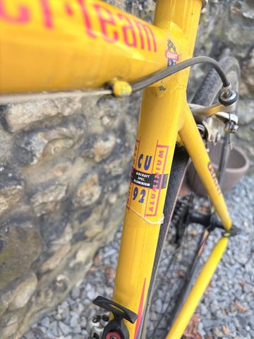 Giant TCR Team Mike Burrows 2000 Road & Gravel usato, Arancione — immagine 4 di 9