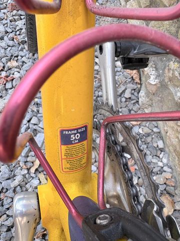 Giant TCR Team Mike Burrows 2000 Road & Gravel usato, Arancione — immagine 7 di 9