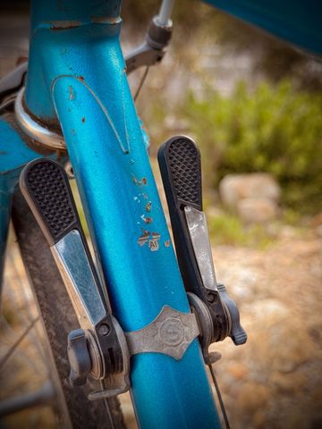 Used Liberia Custom Simplex Vintage 1980 Road & Gravel, Blue — image 5 of 9