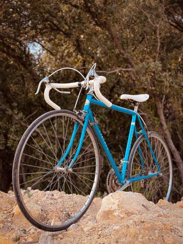 Used Liberia Custom Simplex Vintage 1980 Road & Gravel, Blue — image 1 of 9