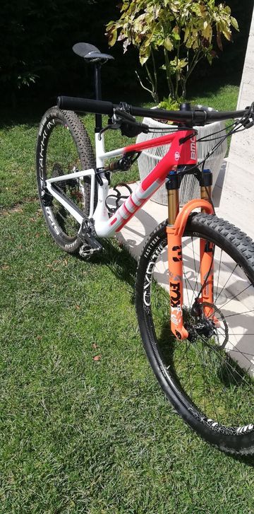 Used BMC Fourstroke 01 LTD 2023 2023 Mountainbike, Red — image 3 of 3