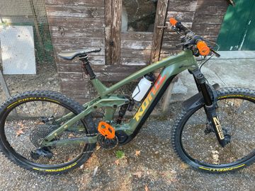 Used Kona Remote 160 2021 2021 Mountainbike, Green — image 1 of 6