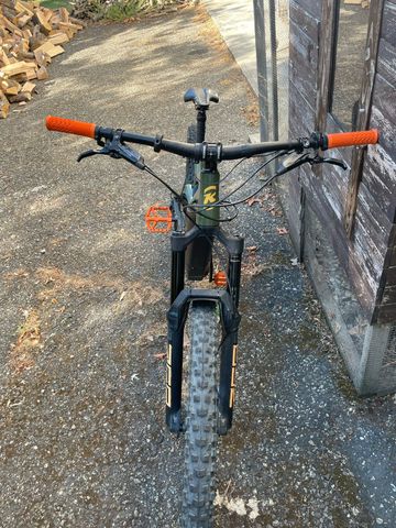 Used Kona Remote 160 2021 2021 Mountainbike, Green — image 5 of 6