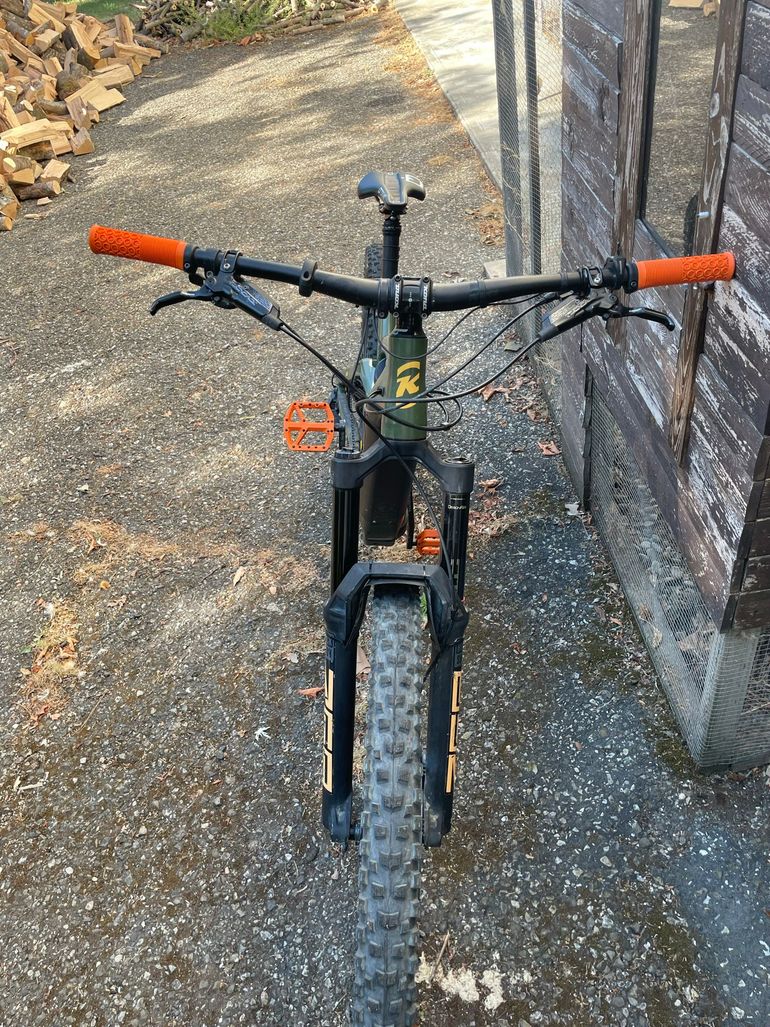 Used Kona Remote 160 2021 2021 Mountainbike, Green — image 5 of 6