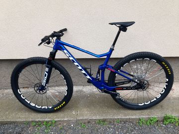Gebrauchtes Scott Spark SRAM XX1 Eagle AXS 2021 Mountainbike, Blau, 29 — Bild 2 von 11