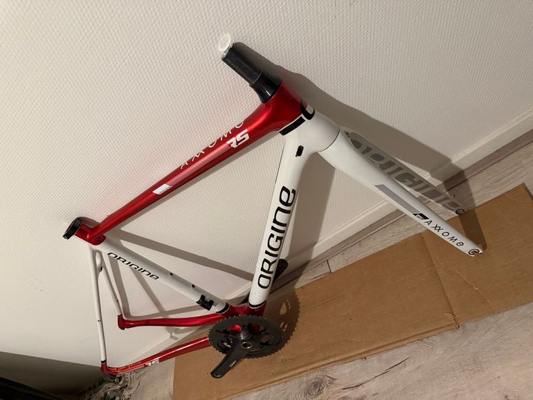 Used Origine Axxome Frameset 2022 Road & Gravel, White — image 3 of 7